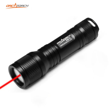 ORCATORCH D560-RL Red Laser Light Scuba Diving Flashlight Waterproof Torch